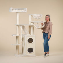 Cat Penthouse Beige Crown