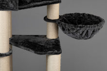 Stor katthängmatta de Luxe (för 12-15 cm stolpar) Mörkgrå