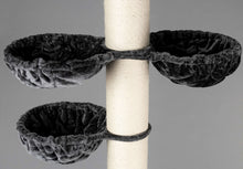 Stor katthängmatta de Luxe (för 20 cm stolpar) Mörkgrå