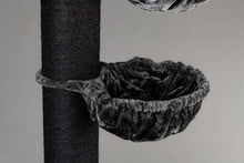 Stor katthängmatta de Luxe (för 20 cm stolpar) Mörkgrå